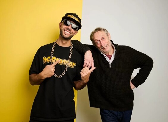 Keep Reading, Keep Rapping! Literacy icons Michael Rosen and MC Grammar shout out to our Trust